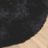 Alfombra peluda de pelo largo NAVARRA negra 300x200cm