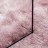 Alfombra de pelo largo NAVARRA rosa polvoriento 240x240