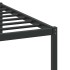 Estructura de cama sin colchón madera marrón roble 100x200