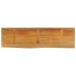 Tablero de mesa borde natural madera maciza mango 110x40x2,5