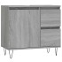 Armario de baño madera contrachapada gris Sonoma 65x33x60