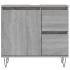 Armario de baño madera contrachapada gris Sonoma 65x33x60