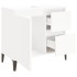 Armario de baño madera contrachapada blanco 65x33x60
