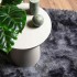 Alfombra de pelo largo NAVARRA gris oscuro 300x200 cm
