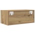 Muebles para TV 2 uds madera roble artisan 60x31x25,5