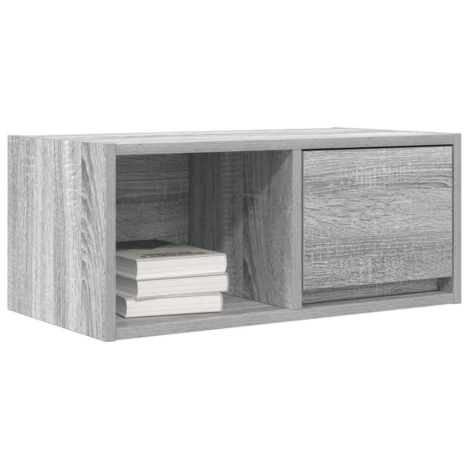 Muebles de TV 2 uds madera ingeniería gris Sonoma 60x31x25,5