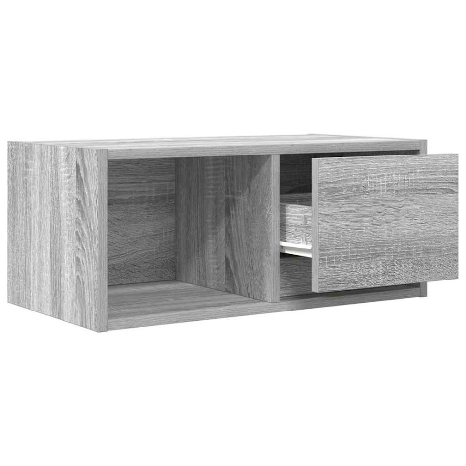 Muebles de TV 2 uds madera ingeniería gris Sonoma 60x31x25,5