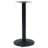 Pata de mesa de bistró negra Ø43x72 cm hierro