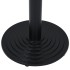 Pata de mesa de bistró negra Ø43x72 cm hierro