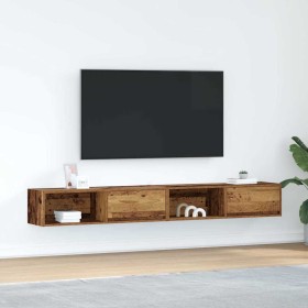 Muebles de TV 2 uds 100x31x25,5 cm Madera ingeniería