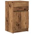Mesitas noche 2uds madera contrachapada madera vieja