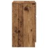 Mesitas noche 2uds madera contrachapada madera vieja