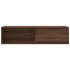 Muebles de TV 2uds Roble marrón 100x31x25,5cm Madera