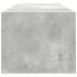 Muebles de TV 2 uds gris hormigón 100x31x25,5