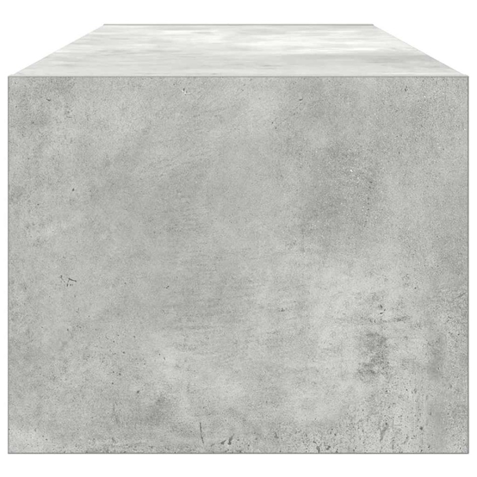 Muebles de TV 2 uds gris hormigón 100x31x25,5