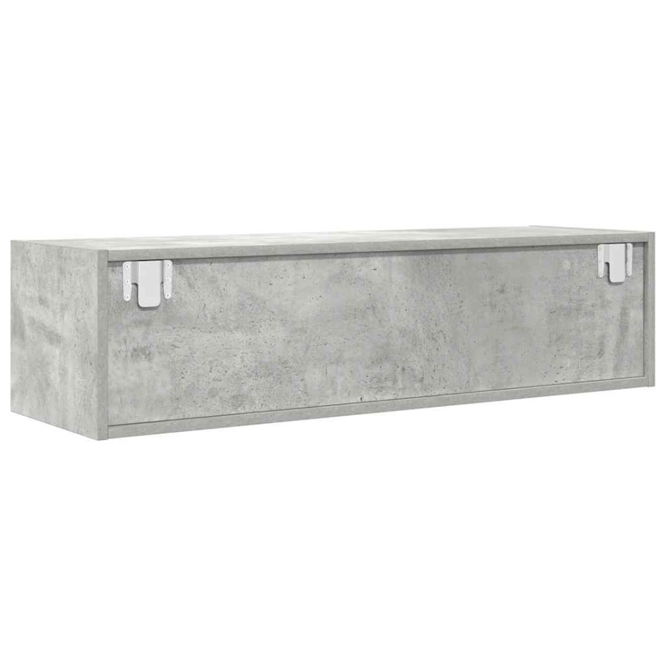 Muebles de TV 2 uds gris hormigón 100x31x25,5