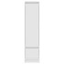Aparador alto blanco 29,5x34x119,5 cm madera de
