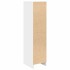 Aparador alto blanco 29,5x34x119,5 cm madera de