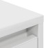 Aparador alto blanco 29,5x34x119,5 cm madera de