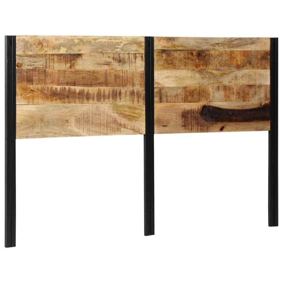 Cabecero 160 cm Madera Maciza Mango y