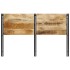 Cabecero 160 cm Madera Maciza Mango y