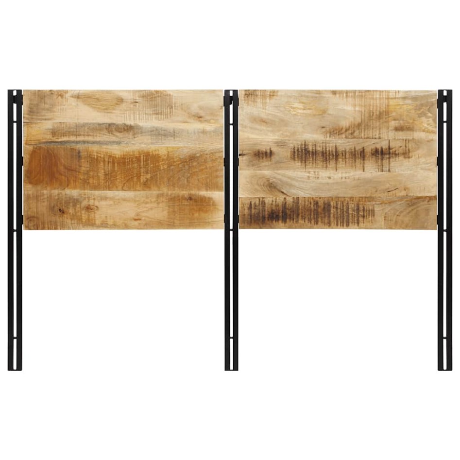 Cabecero 160 cm Madera Maciza Mango y