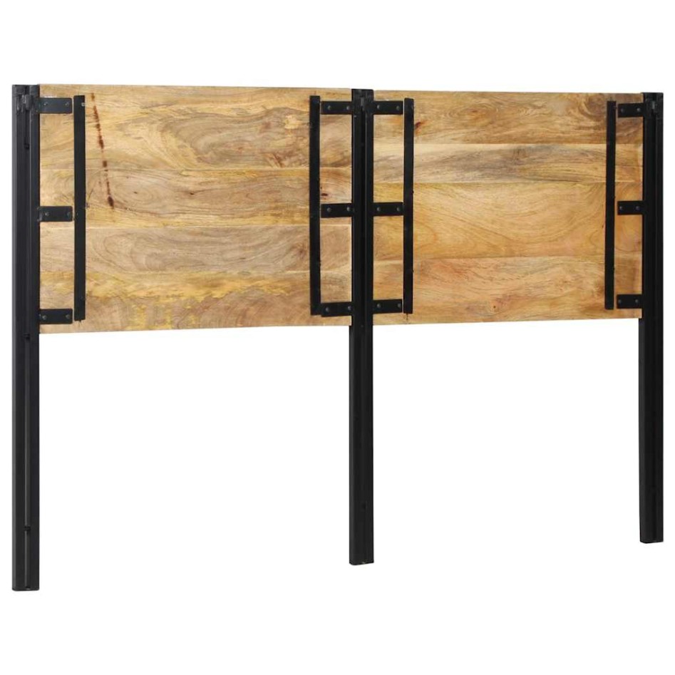 Cabecero 160 cm Madera Maciza Mango y