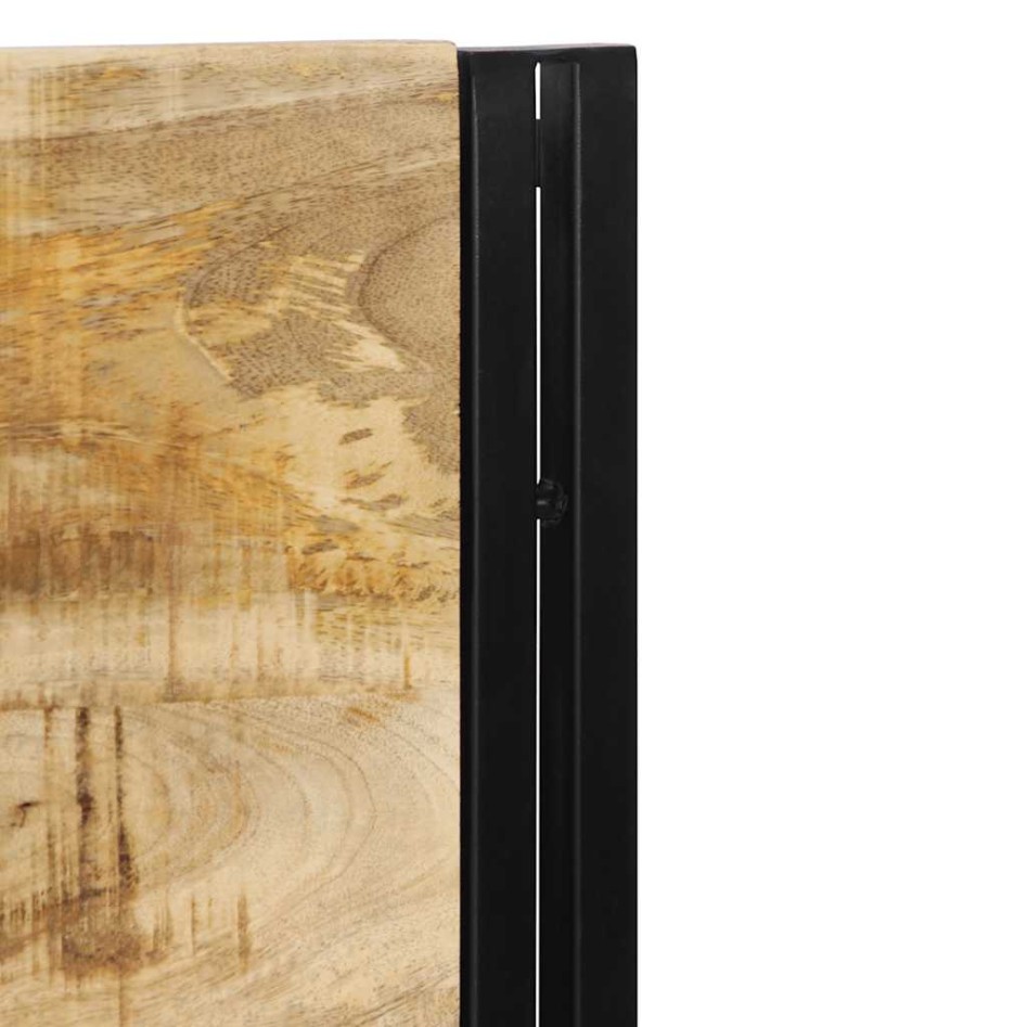 Cabecero 160 cm Madera Maciza Mango y