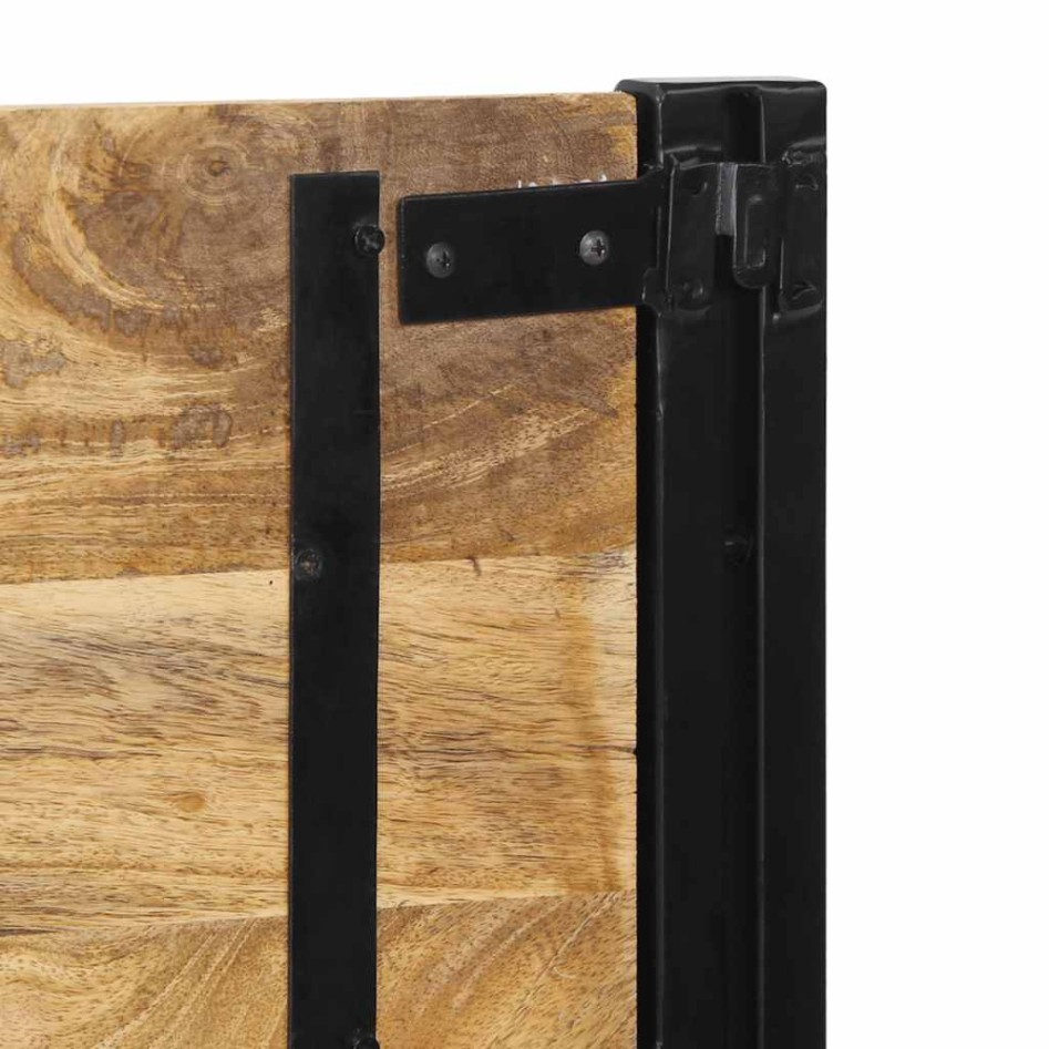 Cabecero 160 cm Madera Maciza Mango y