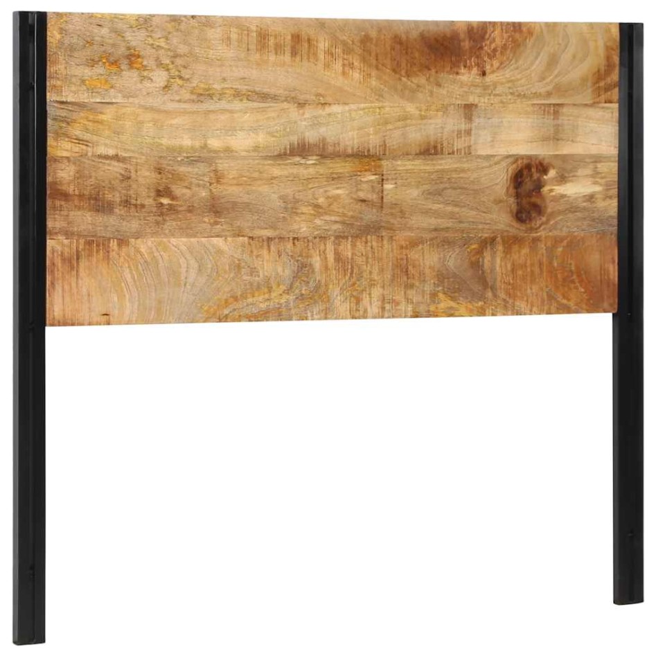 Cabecero 120 cm Madera Maciza Mango y