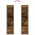 Aparador de madera vieja 29,5x34x119,5 cm Madera de