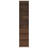 Aparador alto roble marrón 37,5x35x180 cm madera de
