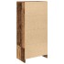 Armario con cajón de madera vieja 55,5x34x119,5