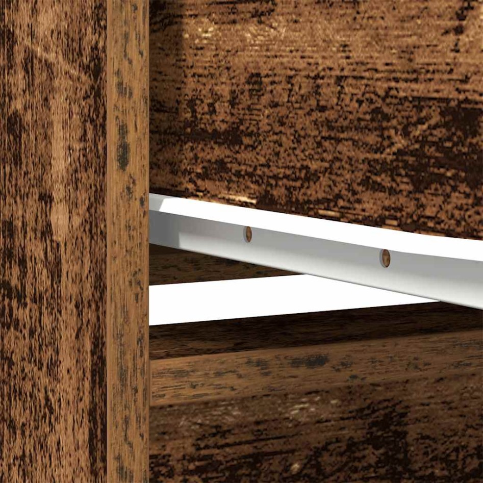 Armario con cajón de madera vieja 55,5x34x119,5