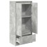 Armario con cajón gris hormigón 55,5x34x119,5
