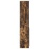 Aparador alto roble ahumado 37,5x35x180 cm madera de