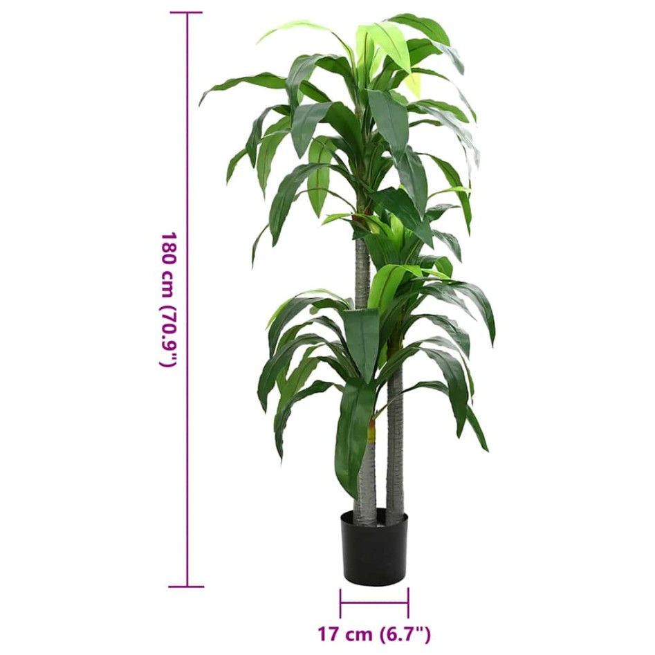 Árbol dracaena artificial 36 hojas 180 cm