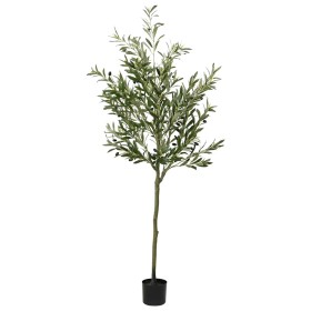 Árbol de olivo artificial con 700 hojas verde 180