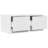 Muebles de TV 2 uds Blanco 60x31x25,5 cm Madera de