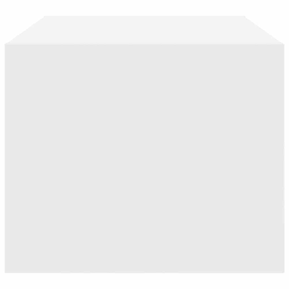 Muebles de TV 2 uds Blanco 60x31x25,5 cm Madera de