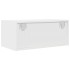 Muebles de TV 2 uds Blanco 60x31x25,5 cm Madera de