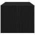 Muebles de TV 2 uds Roble Negro 60x31x25,5 cm Madera