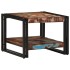 Mesa de centro multicolor 50x50x38 cm madera maciza