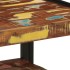 Mesa de centro multicolor 50x50x38 cm madera maciza