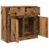 Aparador con cajón madera antigua 80x34x76cm Madera