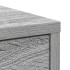 Aparador con cajón gris Sonoma 80x34x76 cm madera de