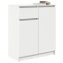 Aparador con cajón blanco 71x35x84 cm madera de