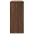 Aparador con cajón roble marrón 101x35x76 cm madera