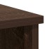 Aparador con cajón roble marrón 101x35x76 cm madera
