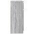 Aparador con cajón  Sonoma gris 71x35x84 cm madera de